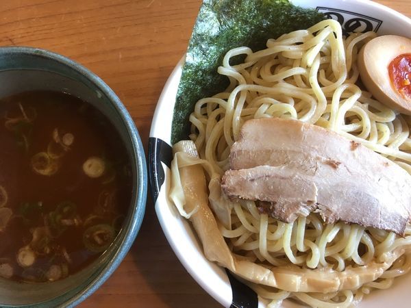 「つけめん（醤油）大盛 820円」@ラーメン のしめの写真
