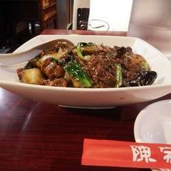 カレー牛バラ刀削麵