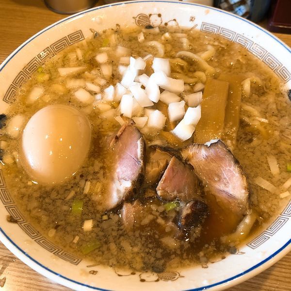 「味玉 小 背脂 ふつう ¥730」@麺処 そら亭の写真