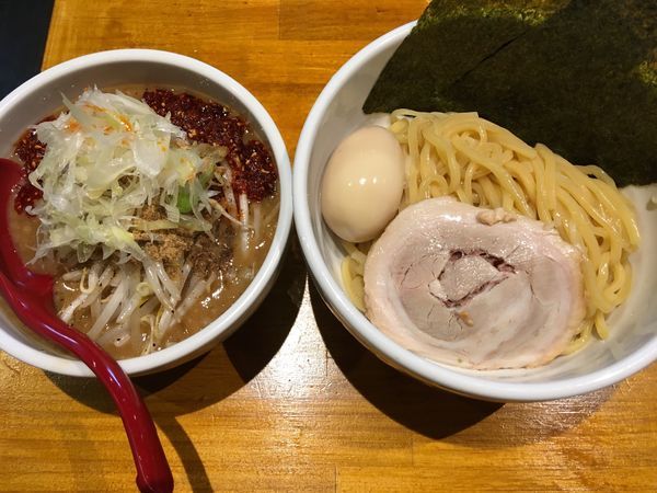 「特製辛味噌つけ麺」@らーめん 蓮の写真