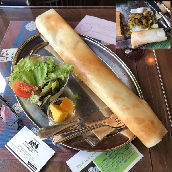 「マサラ ドサ セット」@BRITISH INDIAN CAFE 1930の写真