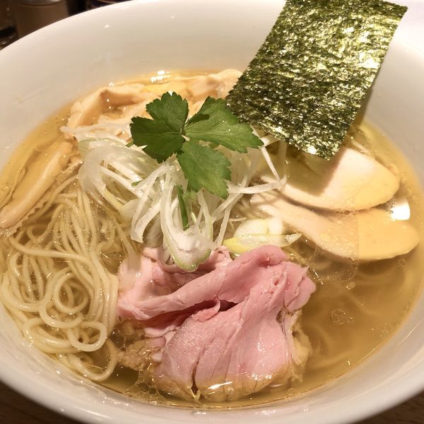 「鶏そば（塩）」@麺屋 れんしんの写真