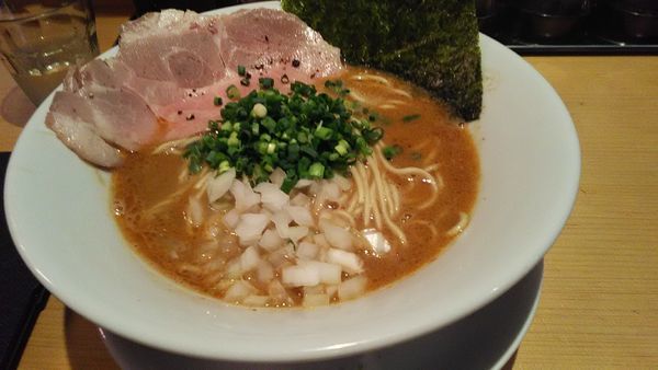 「濃厚海老煮干そば」@麺屋 まほろ芭の写真