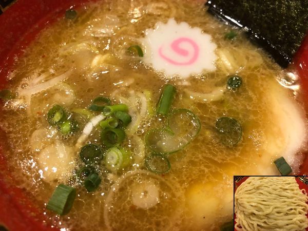 「豚鶏つけめん（中）」@赤備の写真