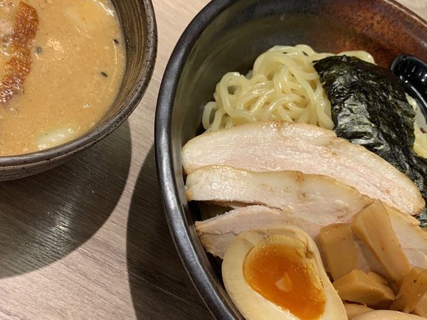 「味噌だれつけ麺」@北海道らーめん ひむろ 池袋店の写真