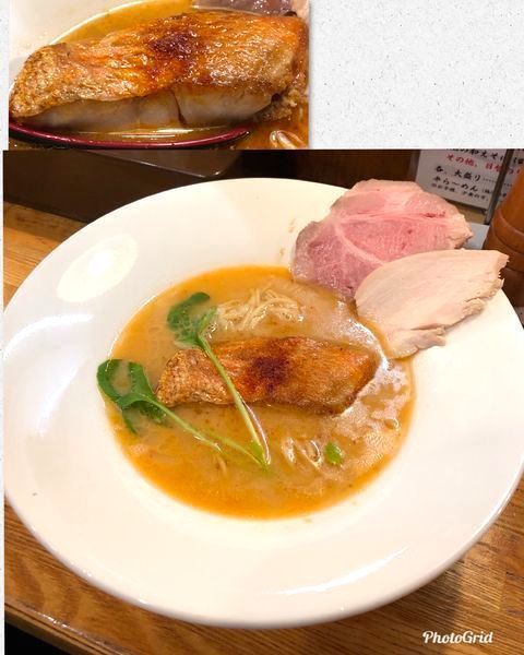 「5/11限定・金目鯛100％白湯(醤油で)￥1600」@麺庵 小島流の写真