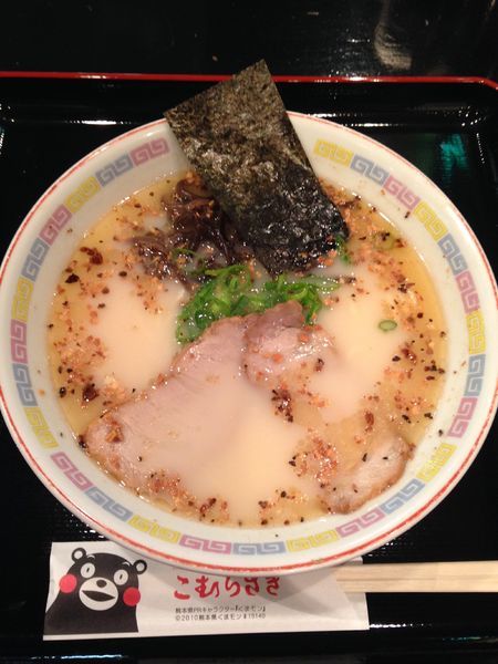 「ラーメン 700円」@熊本ラーメン こむらさき 新横浜店の写真