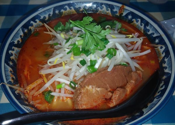 「トムヤムラーメン」@ティーヌン 海浜幕張店の写真