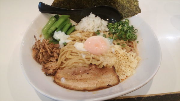 「海老混ぜそば(850円)」@海老・特濃煮干そば まるはの写真