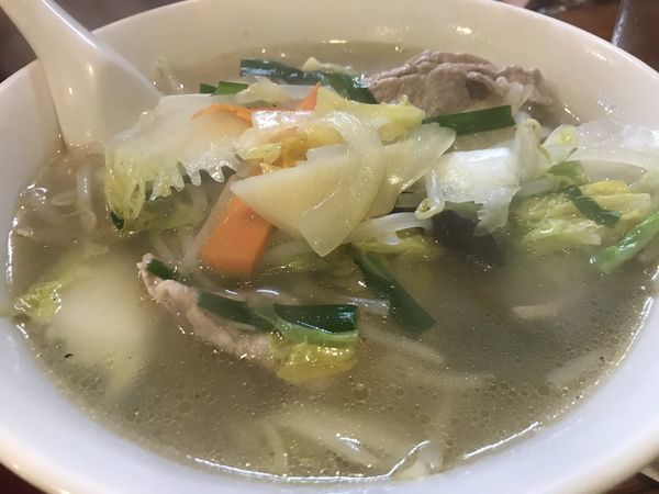 「タンメン 580円」@名代亀戸ぎょうざ 大島店の写真