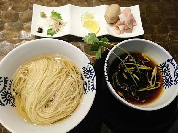 「昆布水つけそば」@特級鶏蕎麦 龍介の写真