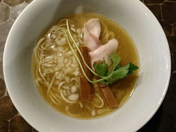 「煮干そば」@特級鶏蕎麦 龍介の写真