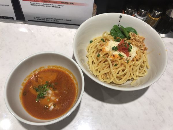 「つけ麺 ペペロッソ(850円)」@ajito ism shinjuku baseの写真