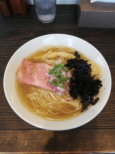 「煮干しそば　750円」@中華そば 向日葵の写真