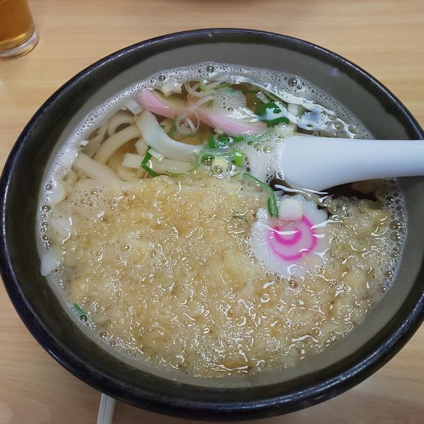 「たぬきうどん」@手打ちうどん さぬきや 穴守支店の写真