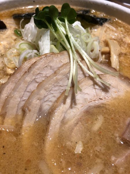 「味噌チャーシュー麺」@白樺山荘 京都店の写真