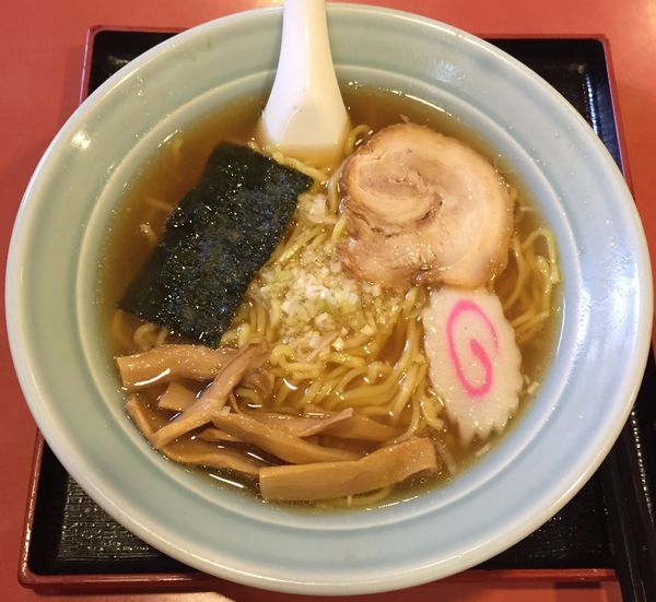 「らーめん610円」@萬来軒の写真