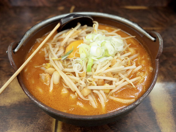 「キムチ納豆…880円」@南部らーめん 柳家 盛岡大通本店の写真