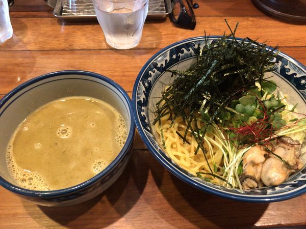 「牡蠣つけ麺」@麺や佐市の写真
