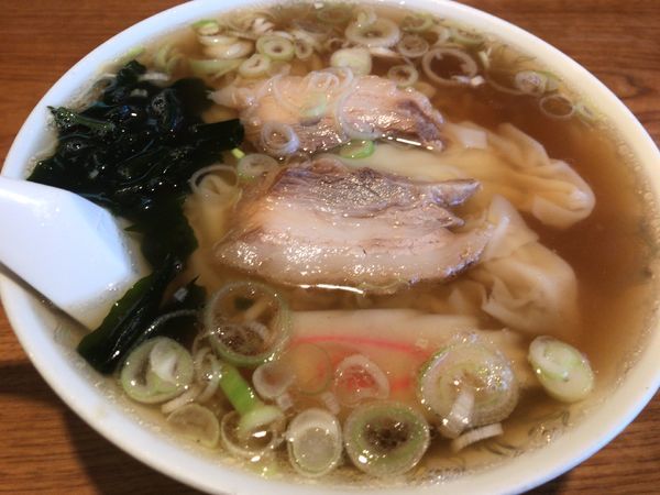 「ワンタンメン」@ラーメン にしむらの写真