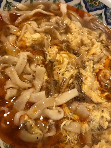 「酸辣湯麺」@中国ラーメン 揚州商人 赤坂店の写真