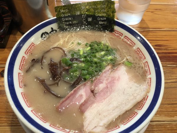 「ラーメン（はりがね〜はりがね）」@博多長浜らーめん 田中商店の写真