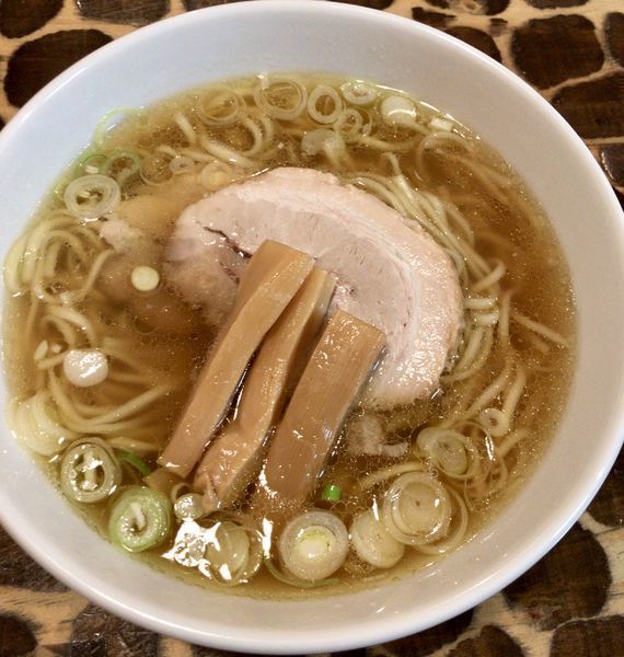 「手もみ中華そば 細麺 650円」@つけめん・らーめん活龍 本店の写真