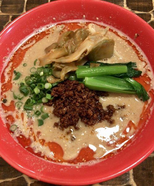 「タンタン麺 大盛り 850円」@つけめん・らーめん活龍 本店の写真