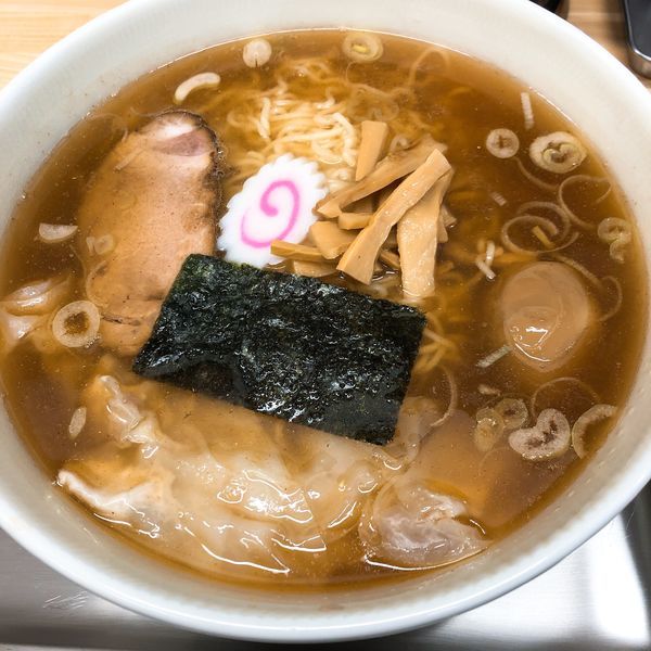 「味玉ワンタン麺 ¥1150」@田無大勝軒の写真