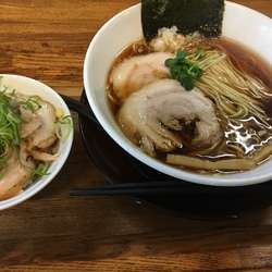 ラーメン+チャーシュー丼