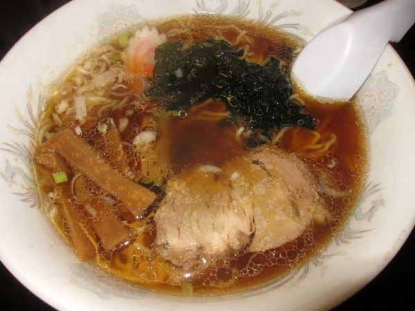 「ラーメン　500円」@大釜 本店の写真