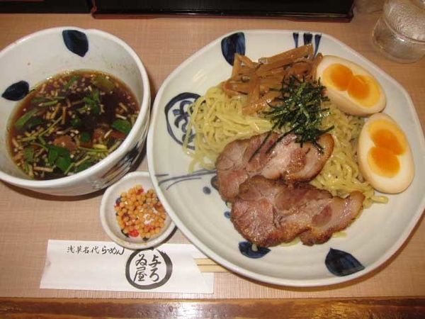 「特製ざるらーめん　1,000円」@与ろゐ屋の写真