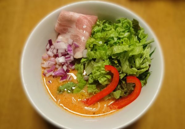 「ベジ・トマトらーめん」@らーめん コッコの写真