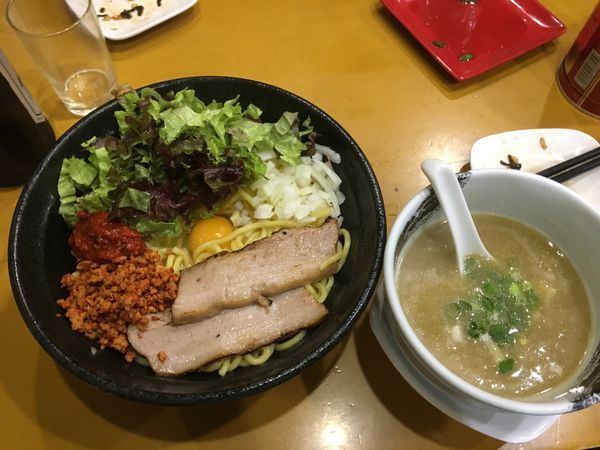 「濃厚つけ麺・辛玉」@麺屋 扇 SENの写真