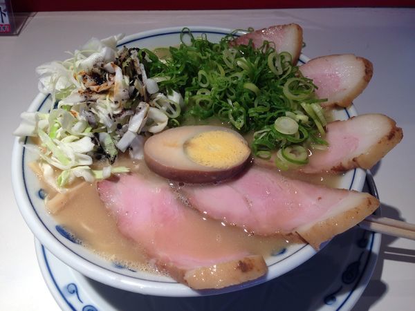 「焼豚らあめん」@らあめん英 本店の写真