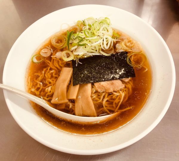 「中華そば（￥400）」@大江戸そば 上野9・10番ホーム店の写真