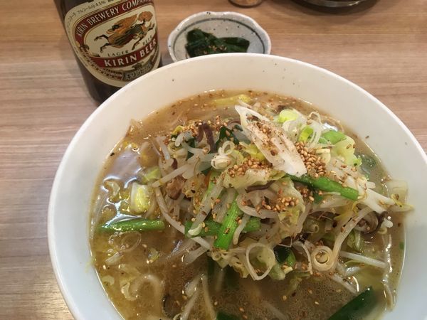 「野菜塩ラーメン 700円」@天下一らーめんの写真