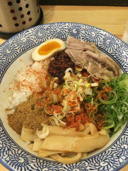 「辛まぜそば」@中華そば 葵の写真