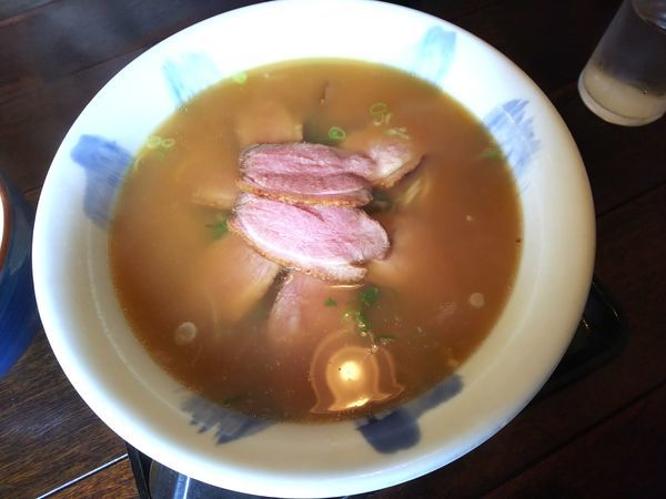 「有馬（鴨肉）ラーメン　1300円」@有馬ラー麺 青龍居の写真