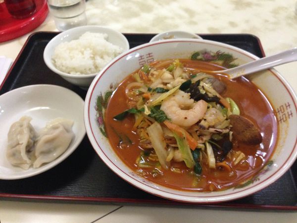 「辛口ちゃんぽん麺」@新雪園の写真