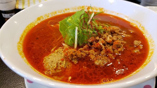 「白ごま担々麺　880円」@柏担々麺の写真