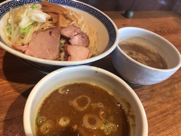 「二色つけめん」@神保町 可以の写真