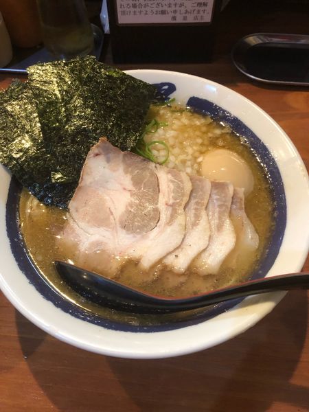 「特製濃厚煮干しそば」@濃厚煮干しそば 麺匠 濱星 関内店の写真