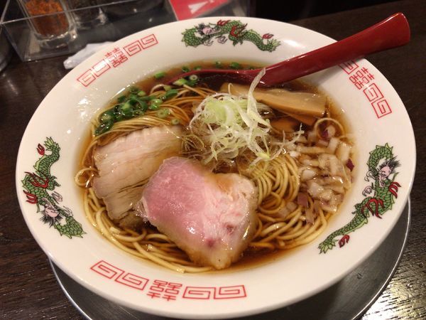 「【限定】追い節中華そば」@立ち呑み居酒屋 金町製麺の写真