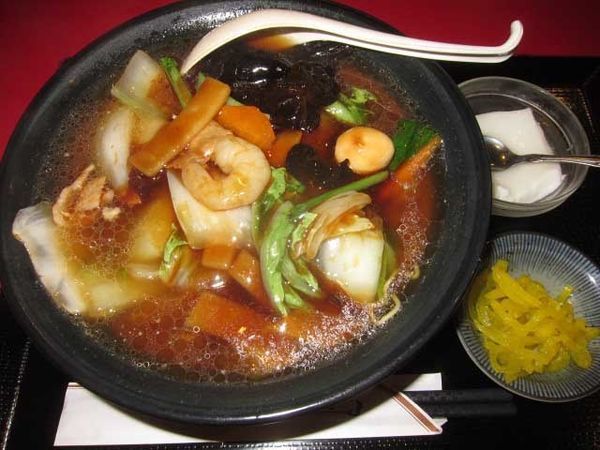 「五目湯麺（単品）　600円（ランチ）」@花彫酒家の写真