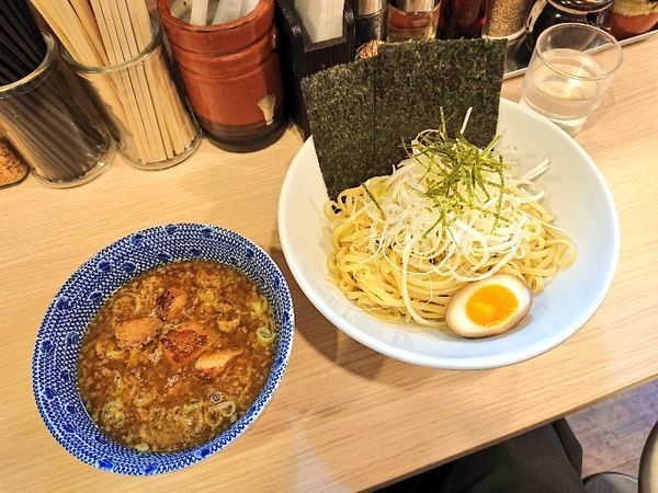 「たちひらつけ麺」@塩豚骨らーめん たちひらの写真