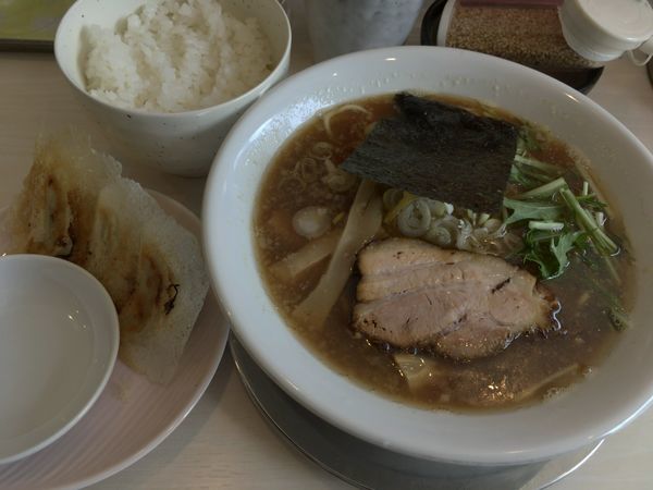 「中華そば（ランチセット）」@中華そば いとうの写真