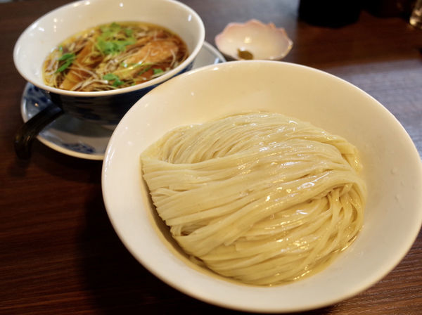 「醤油つけ麺…780円」@らぁ麺 紫陽花の写真