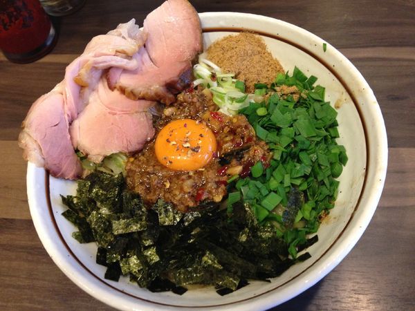 「台湾まぜそば」@神田ラーメン わいず 神田本店の写真