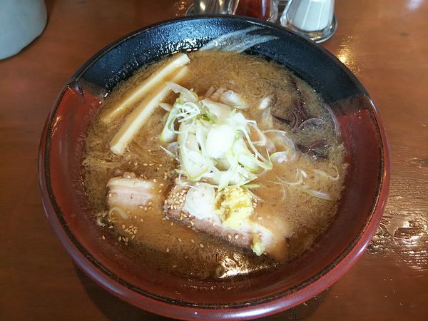 「味噌ラーメン 大盛 （￥780+100）」@吉山商店 手稲店の写真